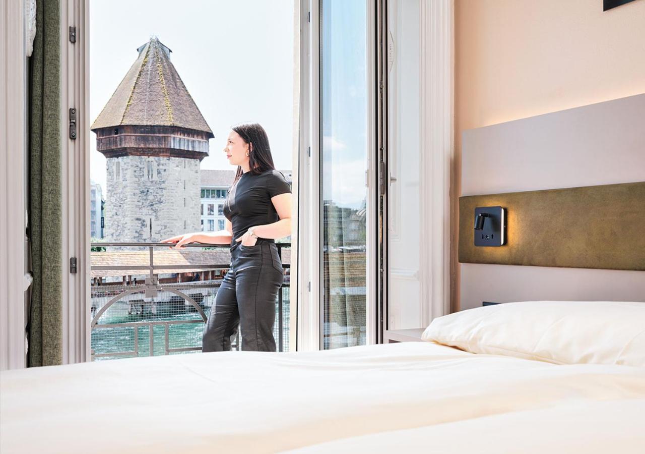 Hotel Pickwick And Pub "The Room With A View" Lucerne Ngoại thất bức ảnh